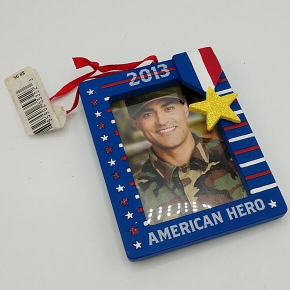 2/$15 or 3/$20 Hallmark 2013 Military Photo Ornament - Picture 1 of 8